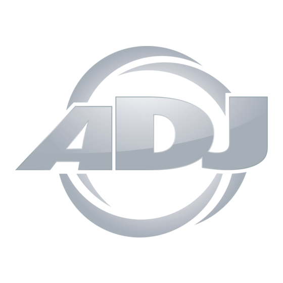 ADJ Event Facade II WH Guide D'utilisation