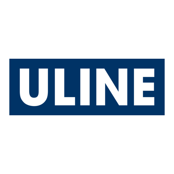 Uline H-8094 Mode D'emploi