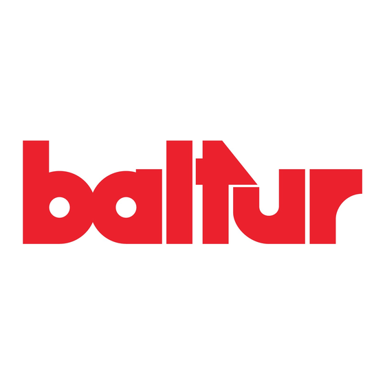 baltur TBML 200 MC Manuel D'instructions Pour L'installation, L'emploi Et L'entretien