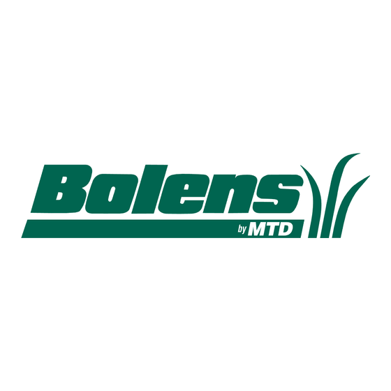 Bolens BL150 Manuel De L'utilisateur