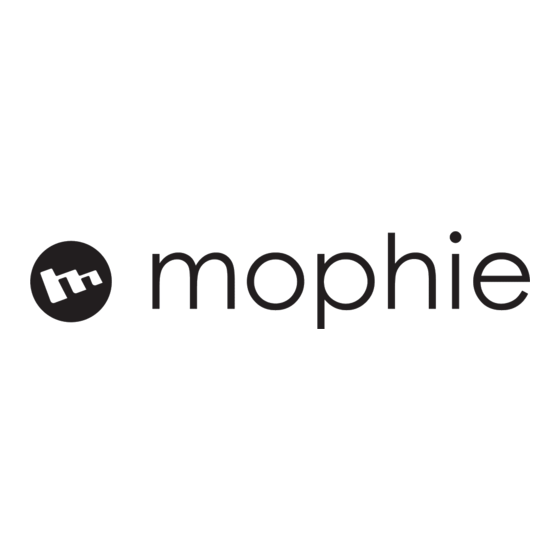Mophie juice pack Mode D'emploi