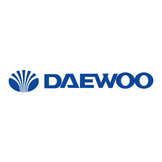 Daewoo International DA01 Manuel D'instructions