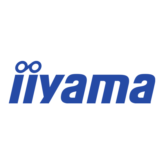 Iiyama Pro Lite TF6537UHSC Mode D'emploi