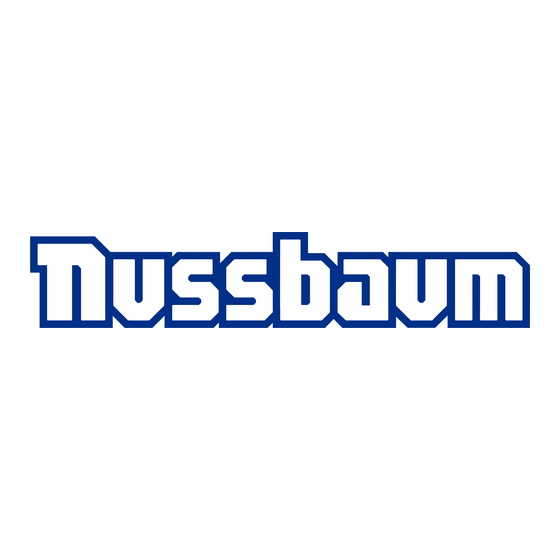 Nussbaum 11050 Instructions De Montage