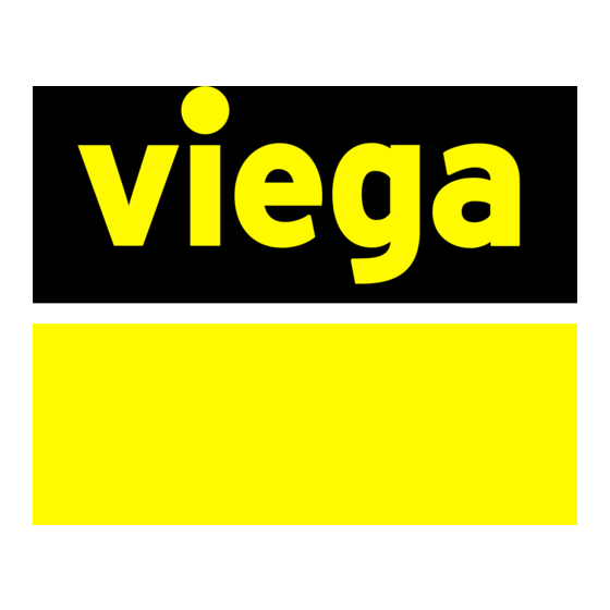 Viega PureFlow Press Zero Lead Mode D'emploi