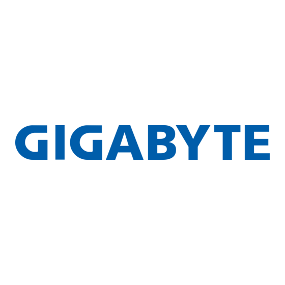 Gigabyte BRIX IoT Guide De Démarrage Rapide