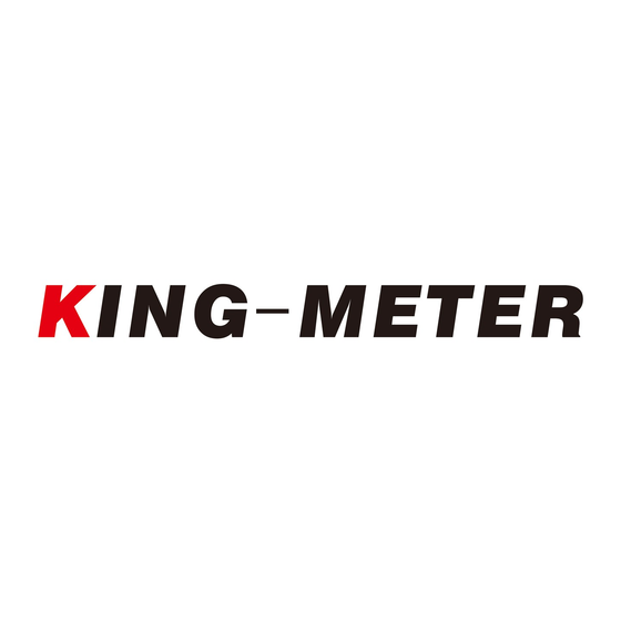 King-Meter LCD E5227 Guide De L'utilisateur