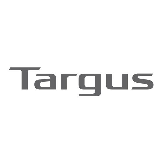 Targus VersaType THZ857 Guide De L'utilisateur