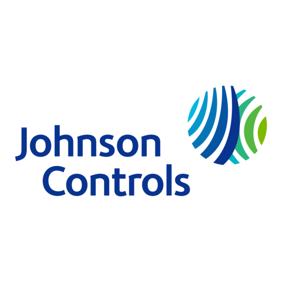 Johnson Controls RS-1100 Serie Mode D'emploi