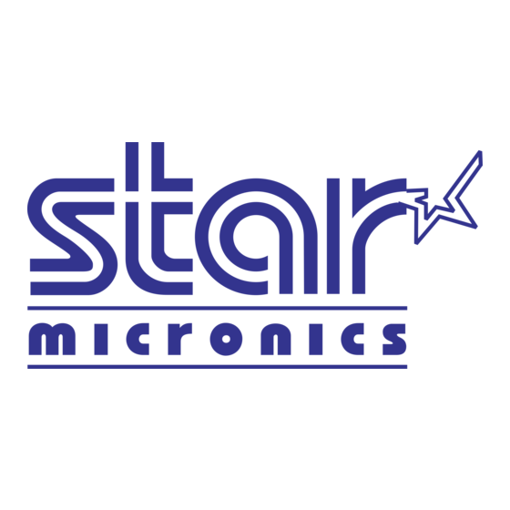 Star Micronics SF-10HA Mode D'emploi