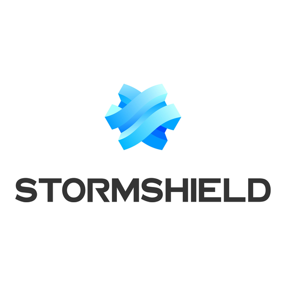 Stormshield SN Serie Guide