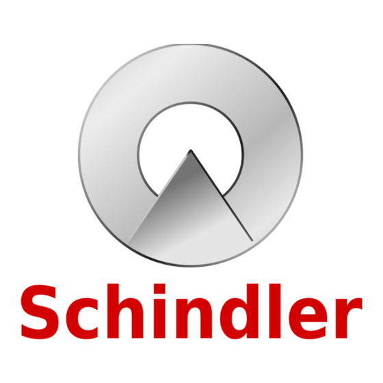 Schindler Miconic BX Rel. 4 Mode D'emploi
