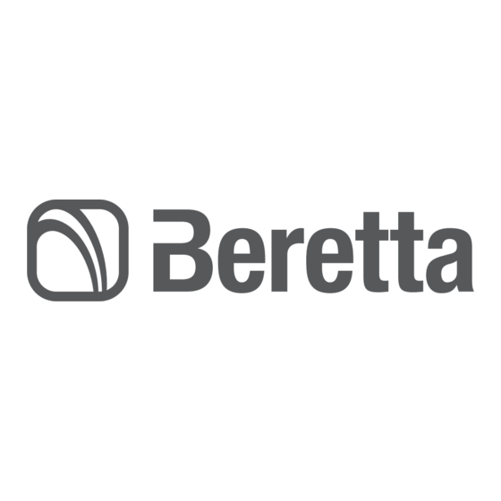 Beretta Exclusive Boiler Green HE 25 B.S.I. Manuel D'installation Et D'utilisation