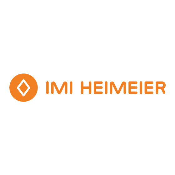 Imi Heimeier Calypso exact Mode D'emploi