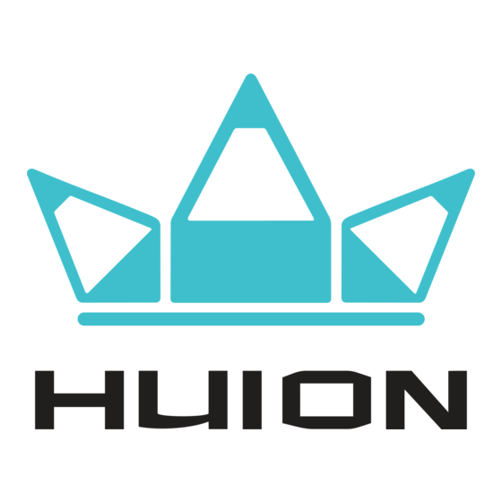 Huion H580X Mode D'emploi