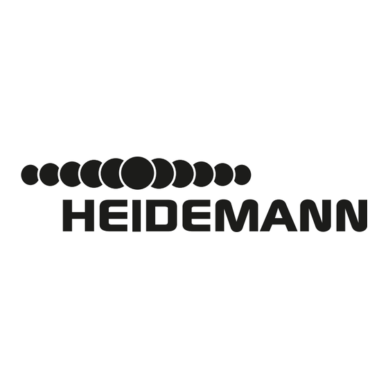 Heidemann 70042 Instructions D'installation