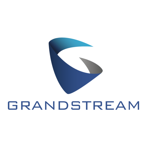 Grandstream UCM6304 Mode D'emploi