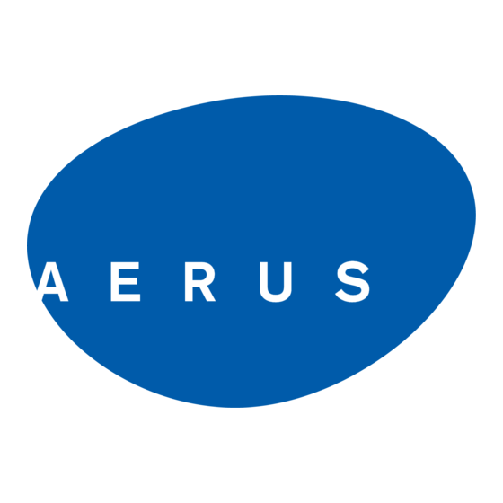 Aerus Origins WC300 Manuel D'utilisation
