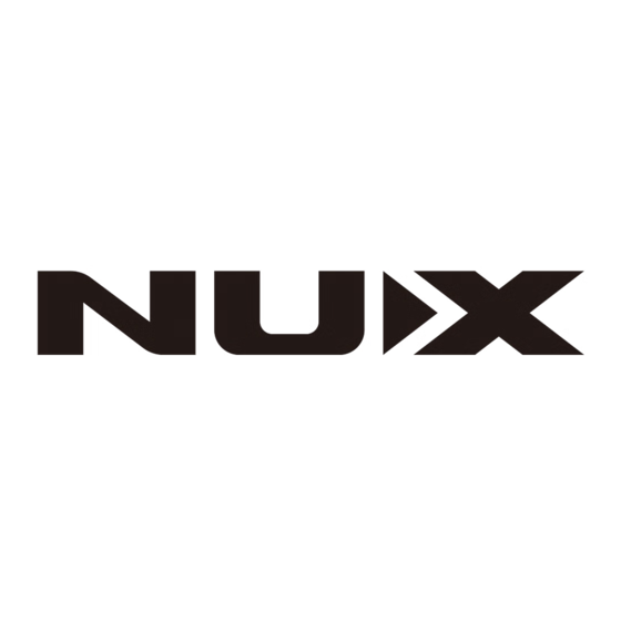 nux DM-7X Mode D'emploi