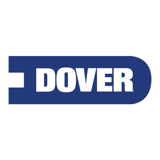 Dover EvoWash Manuel D'installation Et D'utilisation