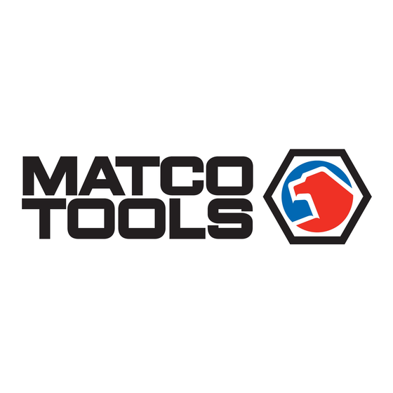 Matco Tools MTL500 Consignes D'utilisation