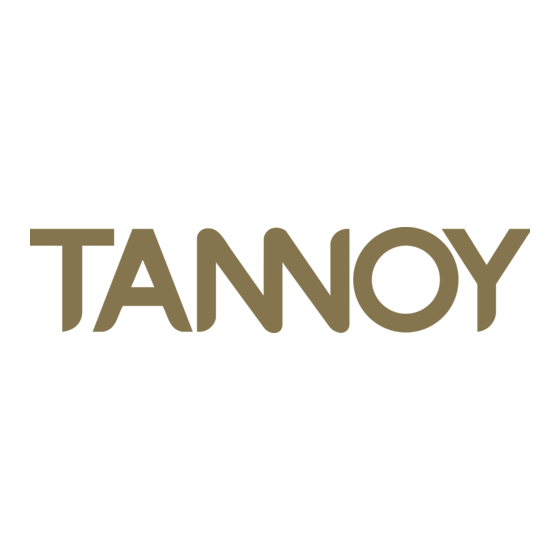 Tannoy VXP Serie Guide De Démarrage Rapide