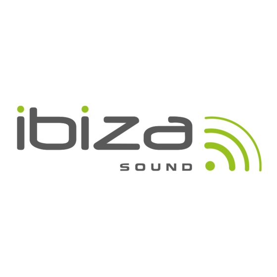 Ibiza sound Port9CD-VHF Manuel D'utilisation