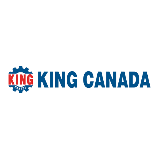 King Canada PERFORMANCE PLUS 8352 Manuel D'instructions