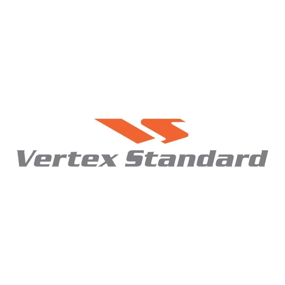 Vertex Standard VX-920E Série Manuel D'installation