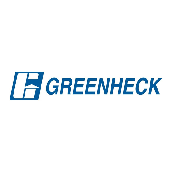 Greenheck PVF Manuel D'installation, D'utilisation Et D'entretien