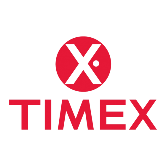 Timex M821 Mode D'emploi