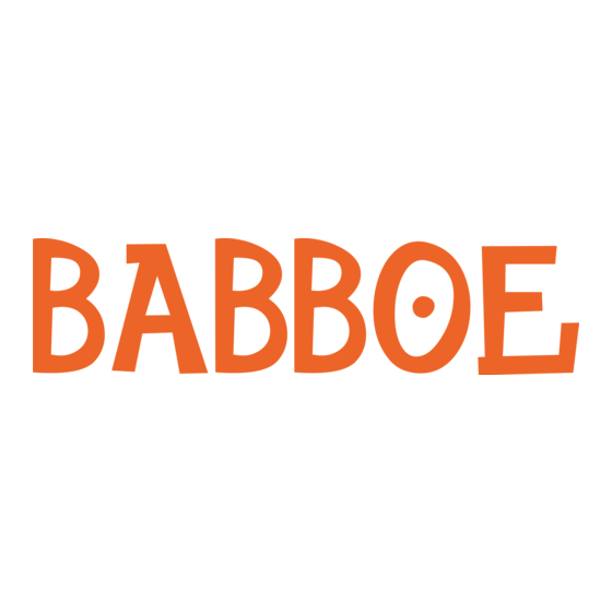 Babboe Maxi-Cosi Mode D'emploi