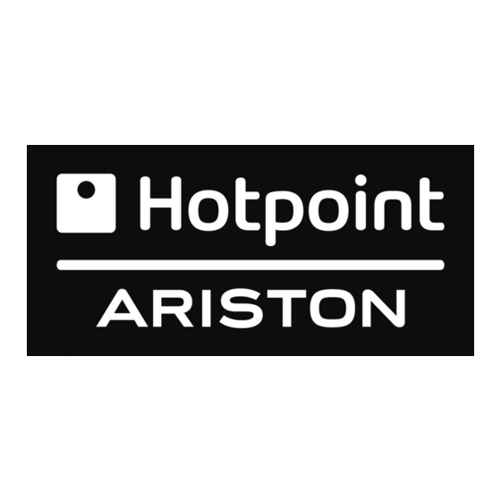 Hotpoint Ariston AQUALTIS AQ83F 29 Mode D'installation Et D'emploi