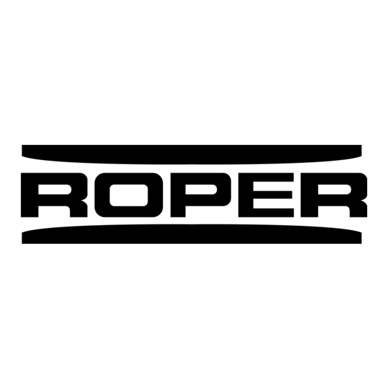 Roper RUD1000 Guide D'utilisation Et D'entretien