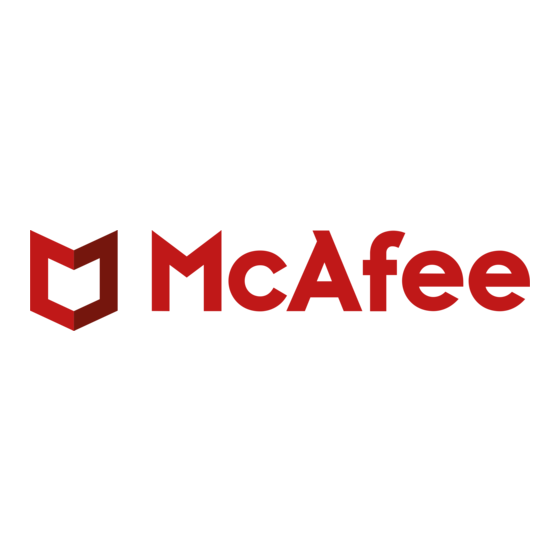 McAfee WebShield e500 Guide D'installation