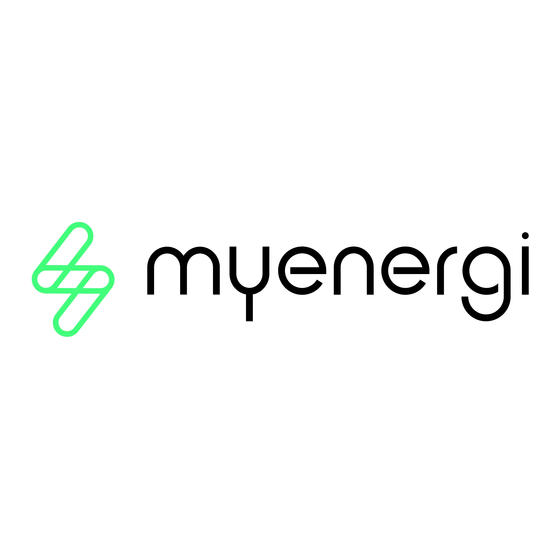 Myenergi Eddi 16A1P01H Manuel