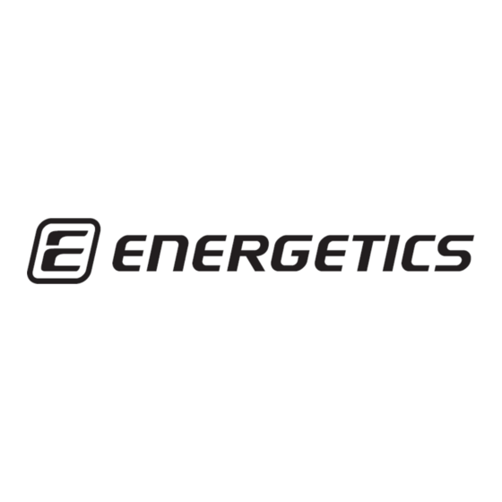Energetics F50 Instructions D'utilisation