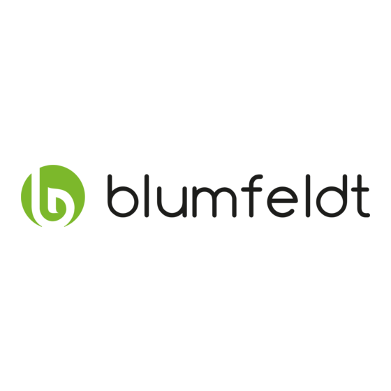 Blumfeldt Dark Wave Stand Mode D'emploi