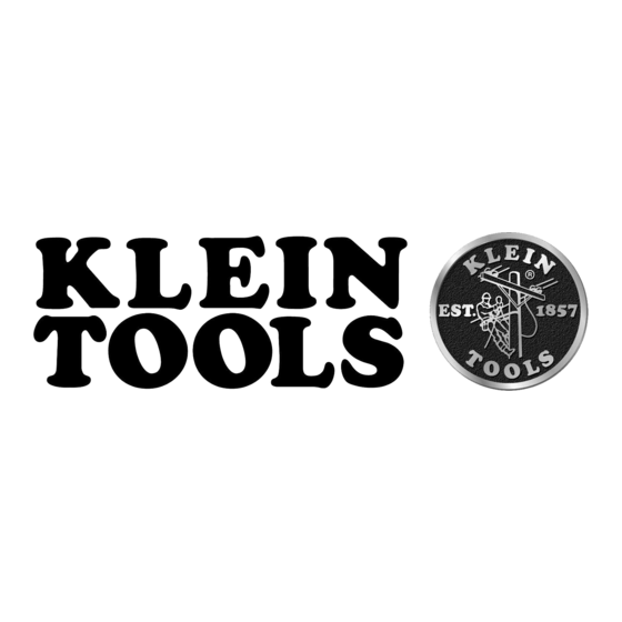 Klein Tools NCVT-1 Mode D'emploi