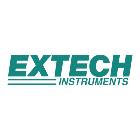 Extech Instruments BR200 Manuel D'utilisation