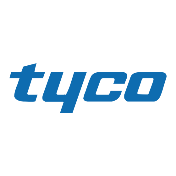 Tyco MC-309 PG2 Mode D'emploi