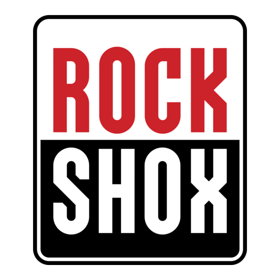 RockShox 2017 SID Mode D'emploi