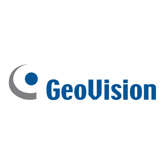 GeoVision GV-SDI-204 Guide De Démarrage Rapide
