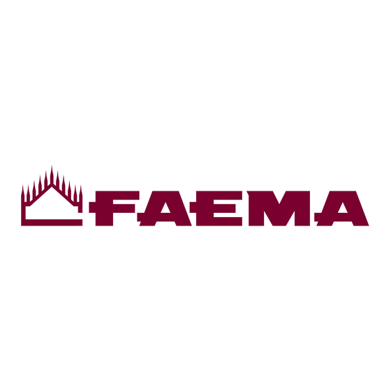 Faema SMART/A Utilisation Et Installation