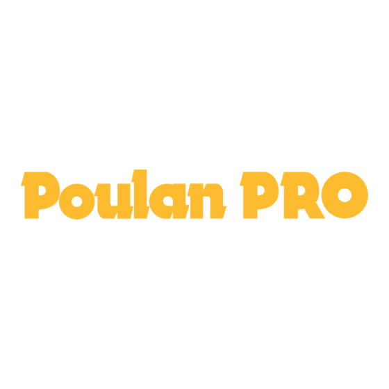 Poulan Pro PR25PS Manuel D'instructions