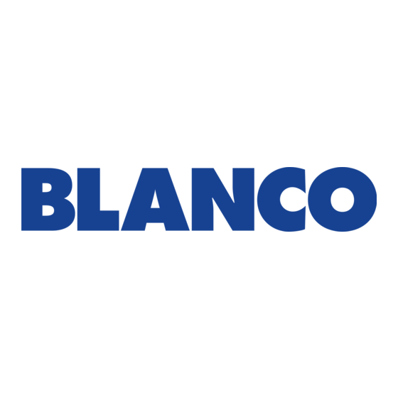 Blanco ANTAS-S ND Notice De Montage Et D'entretien