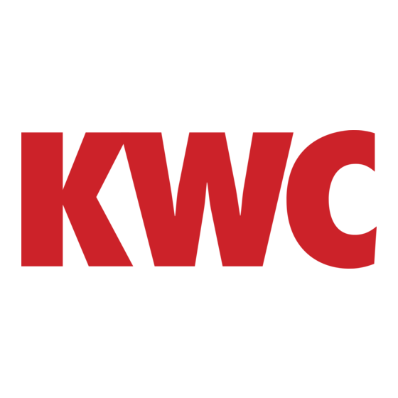 KWC ONO touch light PRO 11.654.003.000 Instructions De Montage Et D'entretien