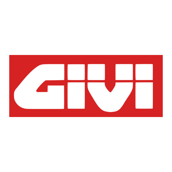 GIVI PLOS5145CAM Instructions De Montage