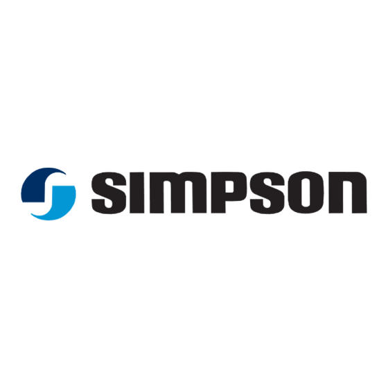 Simpson 42160 Manuel De Service