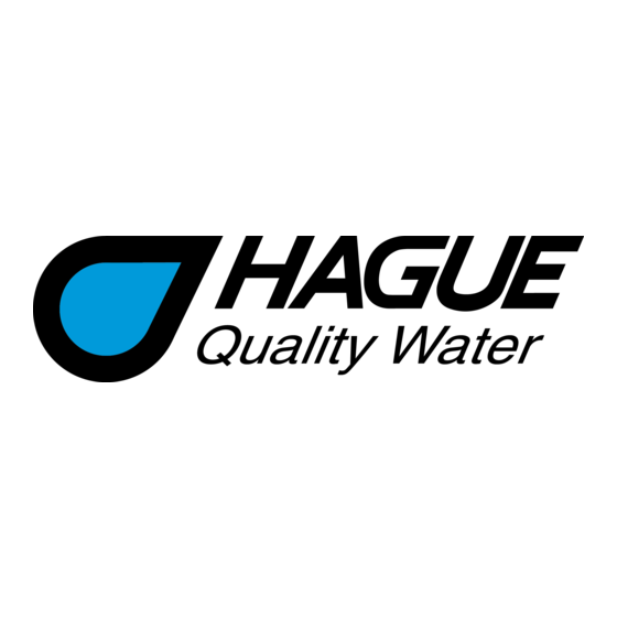 Hague Quality Water WATERMAX 63 BEQ Mode D'emploi